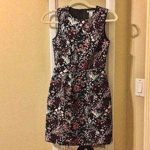 H&M Floral embroidered detail dress
